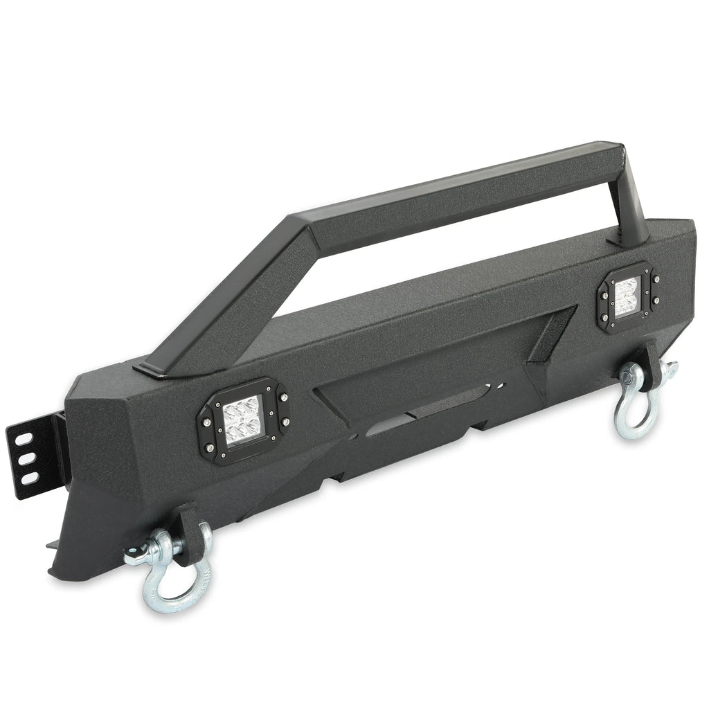Stubby Steel Front Bumper with Winch Plate for Toyota 4Runner (2010-2022)