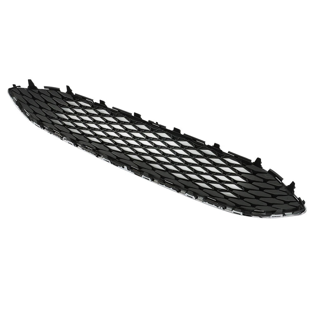 Front Upper Grille Replacement Set for Ford Focus (2015-2018) Black Mesh
