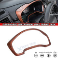 Peach Wood Grain Dashboard Instrument Frame Cover Trim for Honda CR-V (2017–2022)