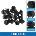 10X Push-Type Retainer Clip No. 865952T500 for Hyundai Accent (2018–2023)