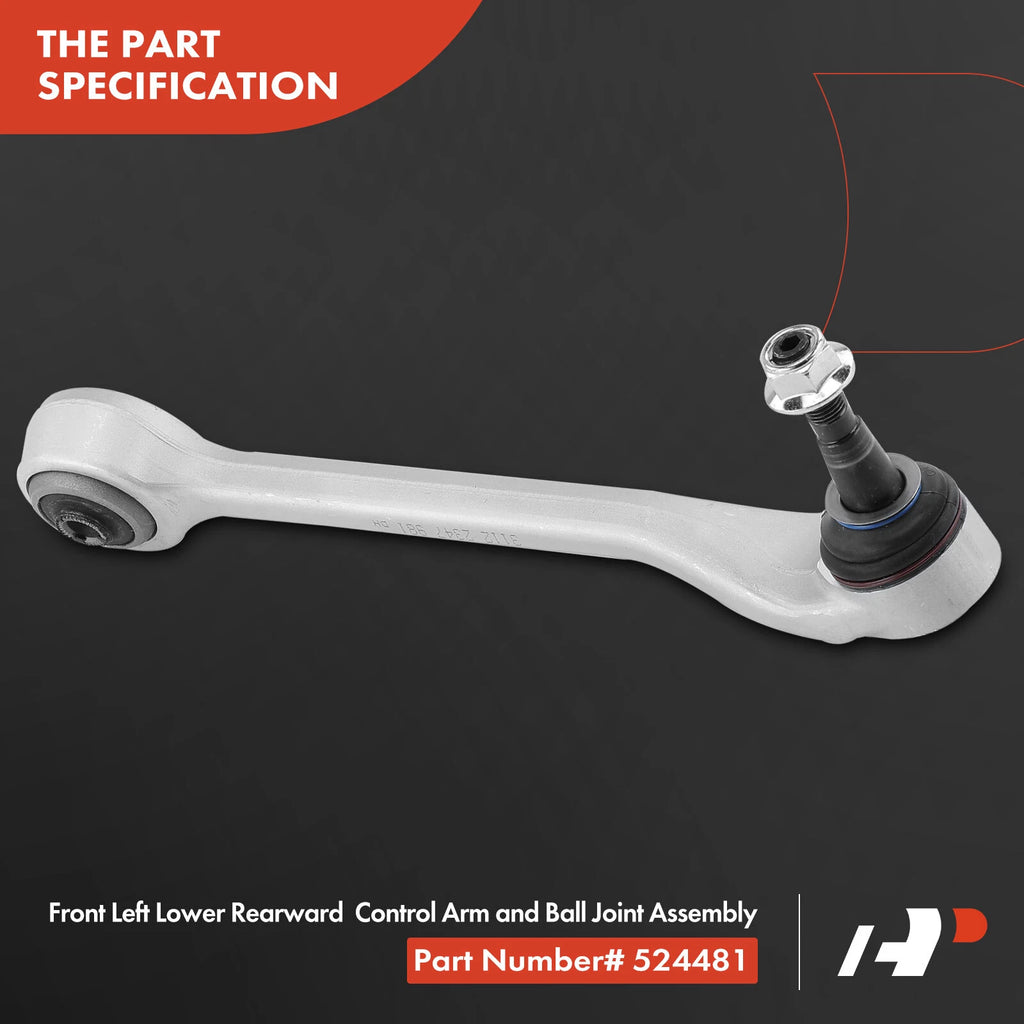 Front Left Lower Control Arm with Ball Joint for BMW E60 525xi (2006-2010)