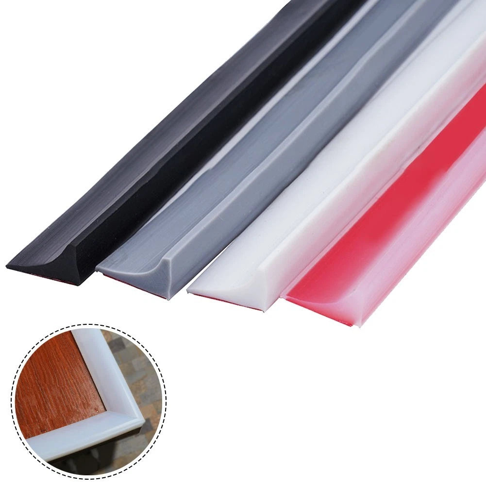 Water Stopper Sealing Strip for Bathroom Kitchen (30-200cm)