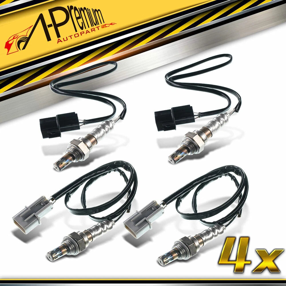 Set of 4 O2 Oxygen Sensors for Hyundai Santa Fe Kia Sorento (2003–2006)