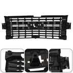 Chrome Front Upper Grille for Chevrolet Silverado 1500 (2019-2021)