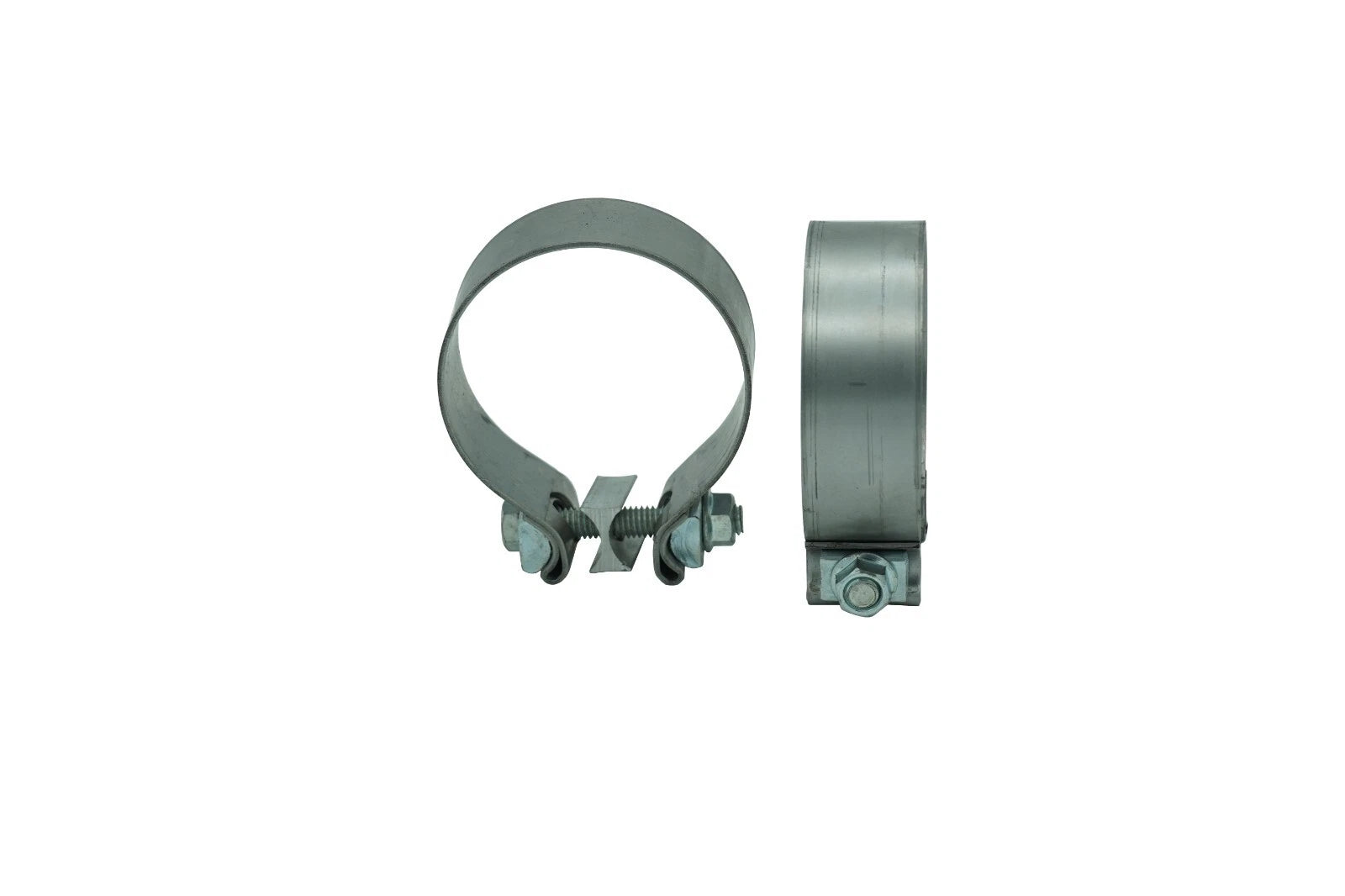 Set of 5 Exhaust Pipe Clamp Sleeves for Universal Applications (3")