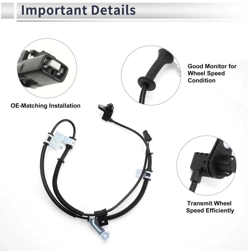 ABS Wheel Speed Sensor No. 956702X000 for Kia Soul (2009–2017)