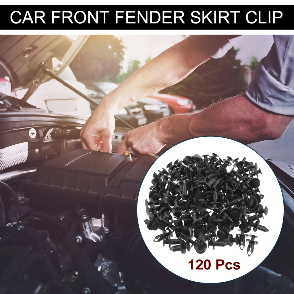 120pcs Front Fender Skirt Clip for Ford Escape (2008–2012) & Explorer (2002–2010)
