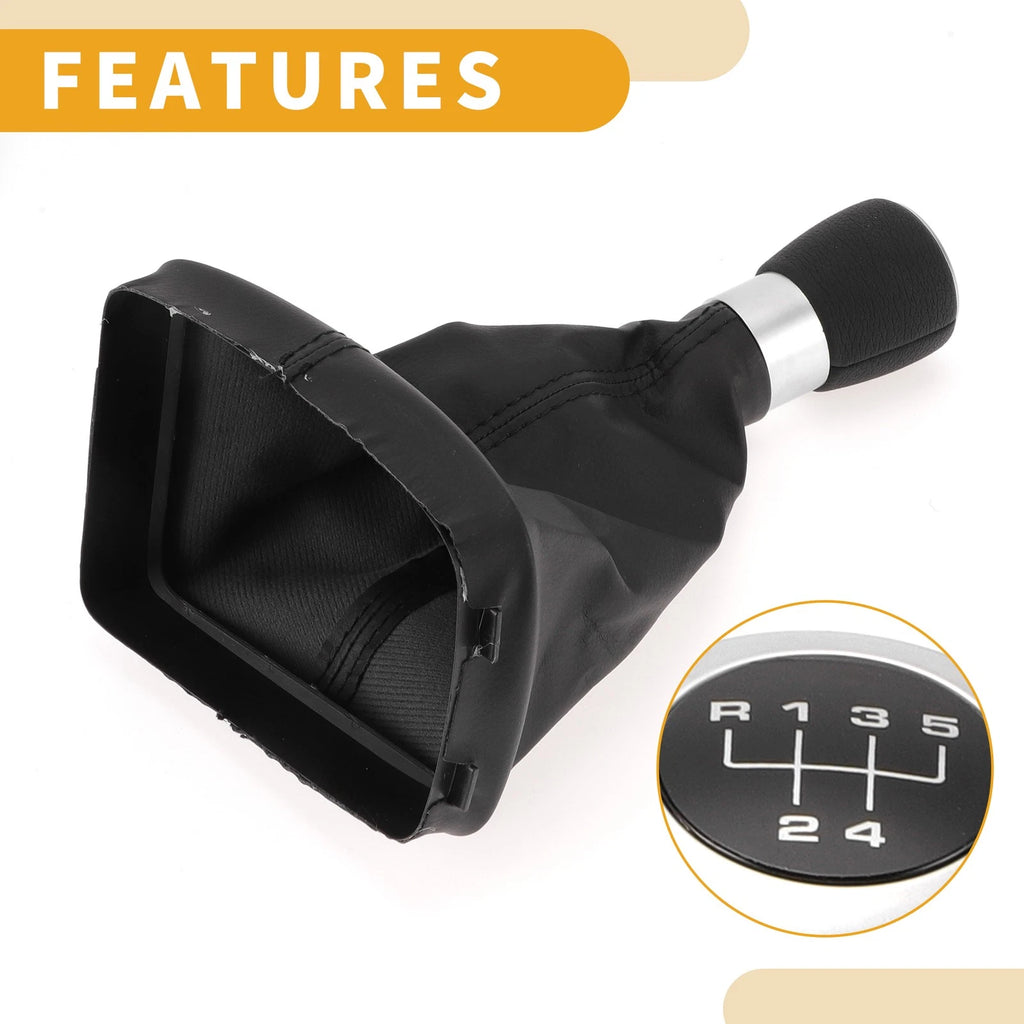 5 Speed Gear Shifter Knob with Cover for Ford Galaxy (2005–2006)