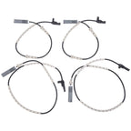 Set of 4 ABS Wheel Speed Sensors for BMW 135i 328i 330i 335d 335i 335is (2007–2013)