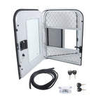 Entry Door for RV Camper Tear Drop Trailer (26" W x 32" H)