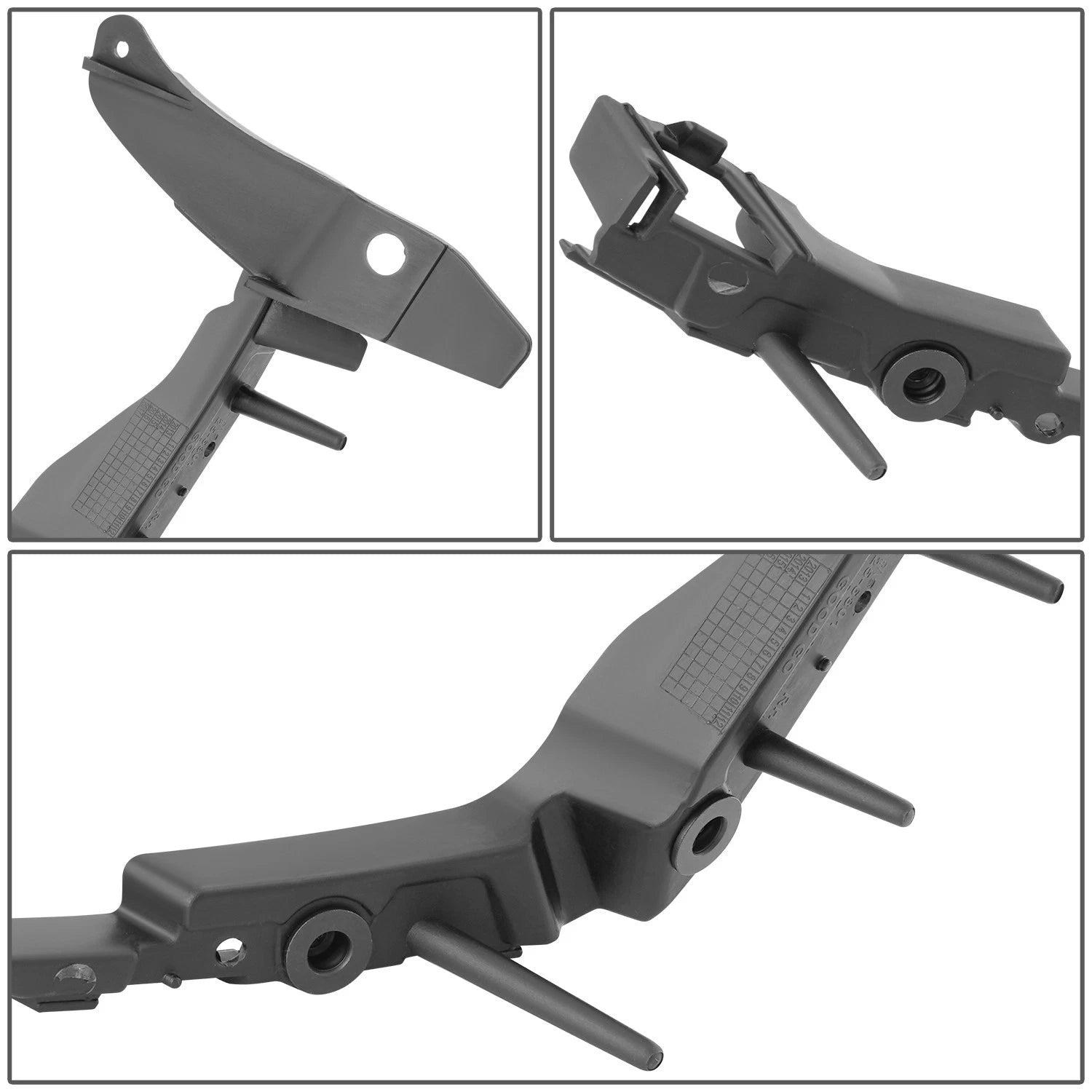 Set of 2 Aluminum Side Step Bars for Silverado/Sierra Crew Cab (2007–2019)