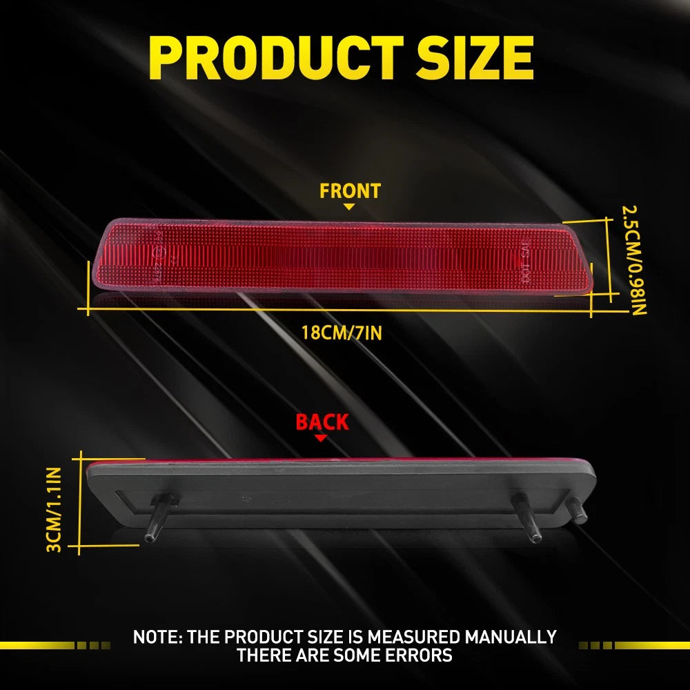 Set of 2 LED Side Marker Lights for Ford Mustang (1999–2004)