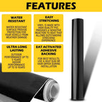 Gloss Black Vinyl Wrap Sticker Decal for GMC Acadia Sierra Yukon