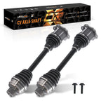 Set of 2 CV Axle Assembly for Porsche Macan (2015–2021) 2.0L 3.0L 3.6L