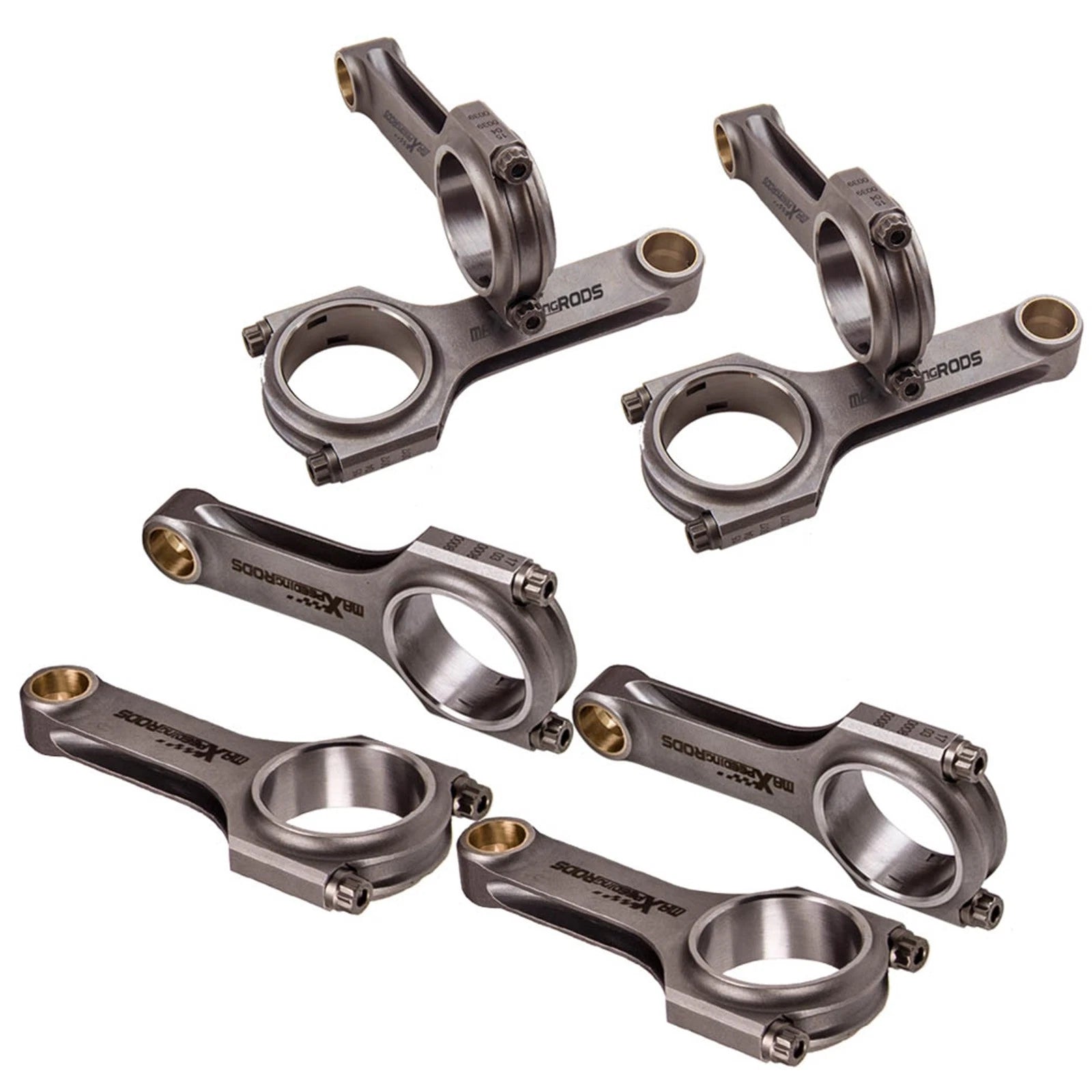 8x 4340 Connecting Rods ARP 8740 for Chevy Small Block SBC (6.100" 2.225" .945")