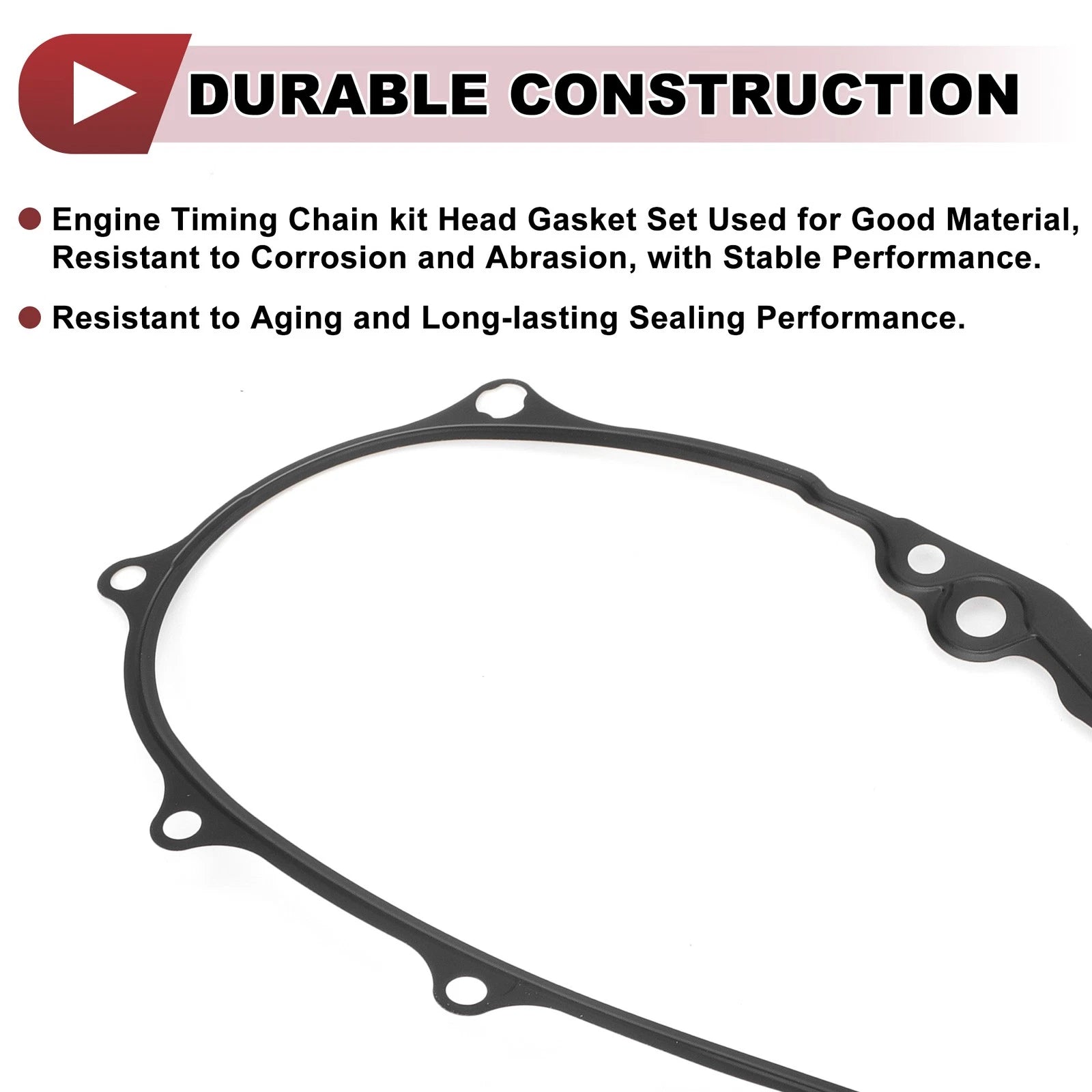 Engine Timing Cover Gasket Set for Audi A3 2.0L L4 (2006–2008)