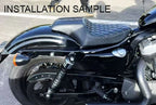 Driver & Rear Passenger Seat for Harley Sportster 883 Iron XL1200 (2004-2023)