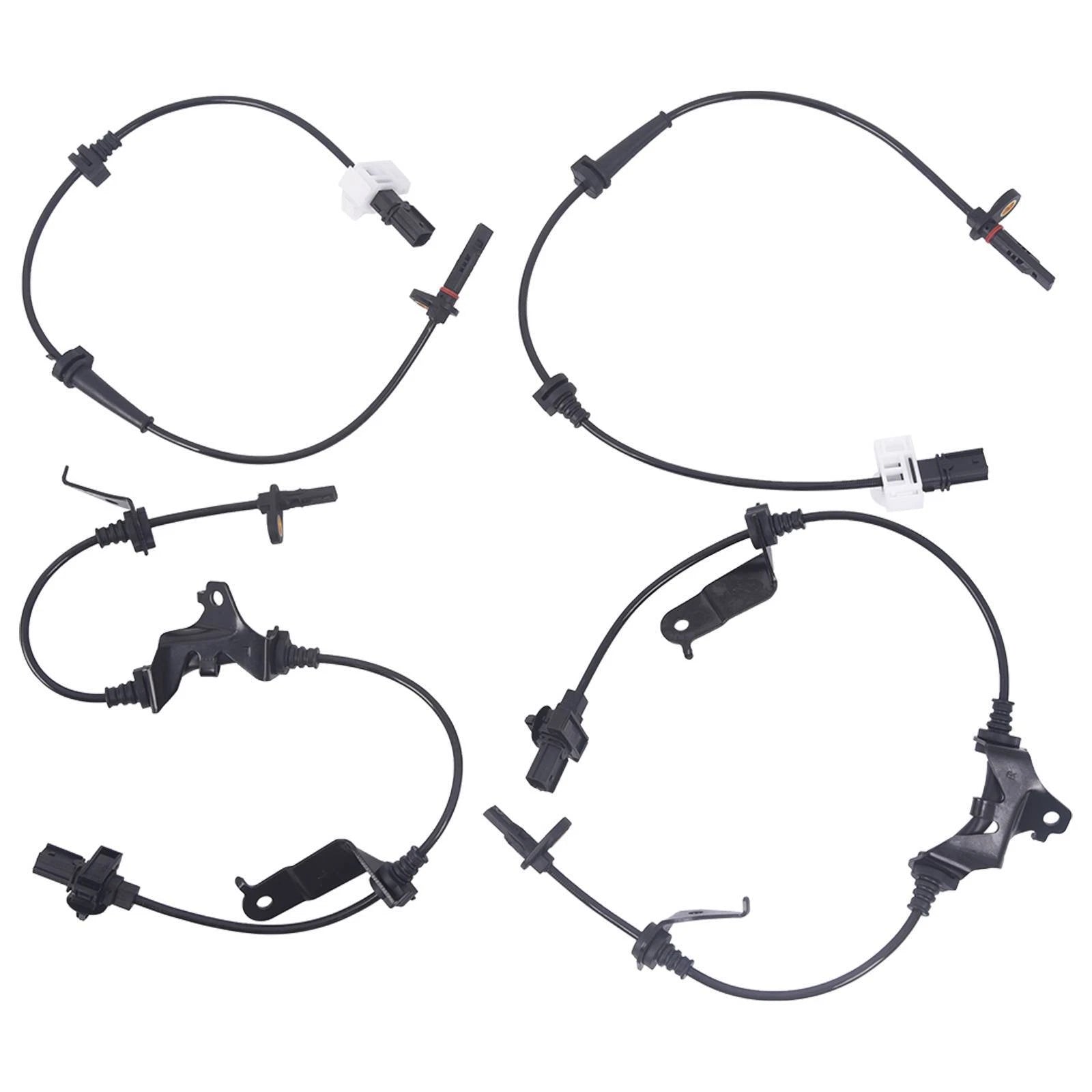 Set of 4 ABS Wheel Speed Sensors for Honda Accord (2008–2012) Acura TSX (2009–2014)