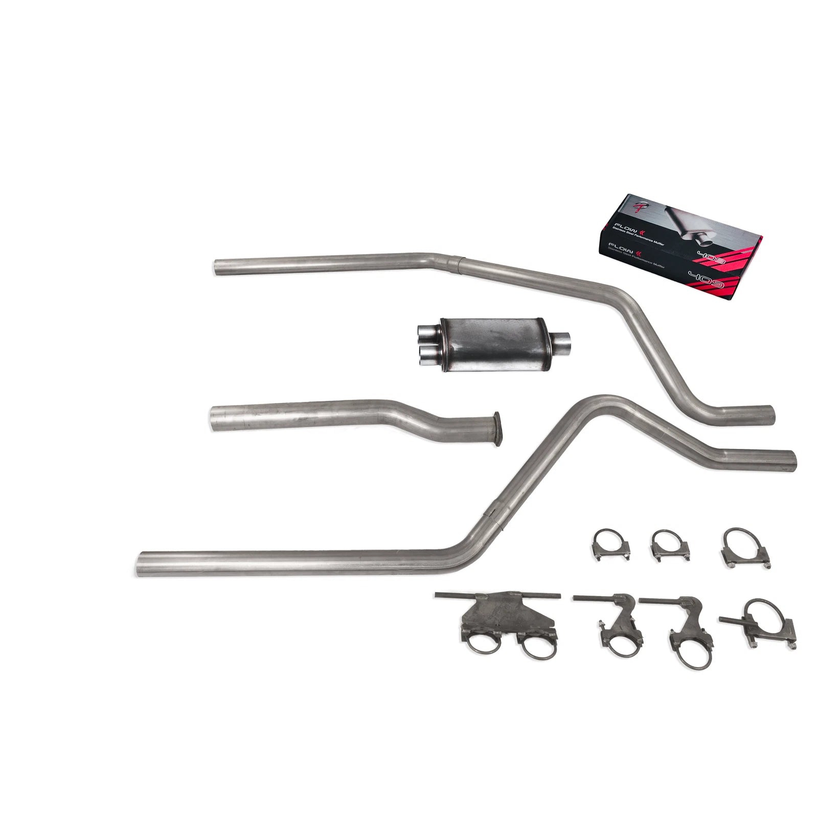 2.5" Dual Exhaust Muffler for Dodge Ram 1500 (2019–2025) R E
