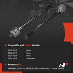 2X Steering Tie Rod End for Nissan Versa Note (2014-2019)