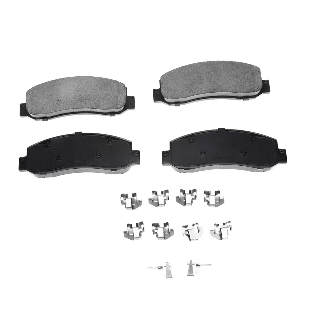 Disc Brake Rotor & Ceramic Pad Set for Ford F-250 Super Duty