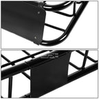 48" x 40" Mild Steel Roof Rack Cargo Carrier Basket with Wind Fairing