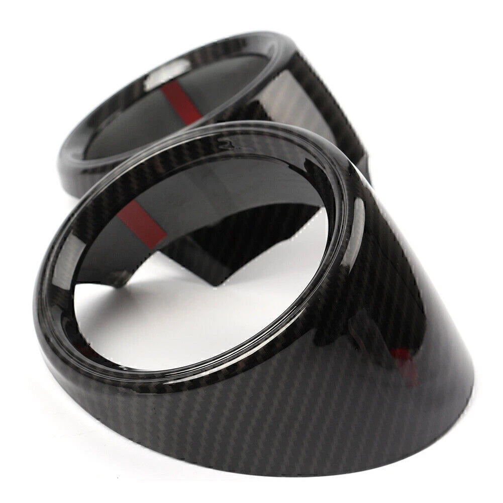 Carbon Fiber Inner Dashboard Air Vent Cover Trim for Alfa Romeo Giulia (2017–2018)