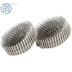 1200 Pcs 15 Degree Ring Shank Stainless Steel Siding Nails 1-1/4” ×.09”
