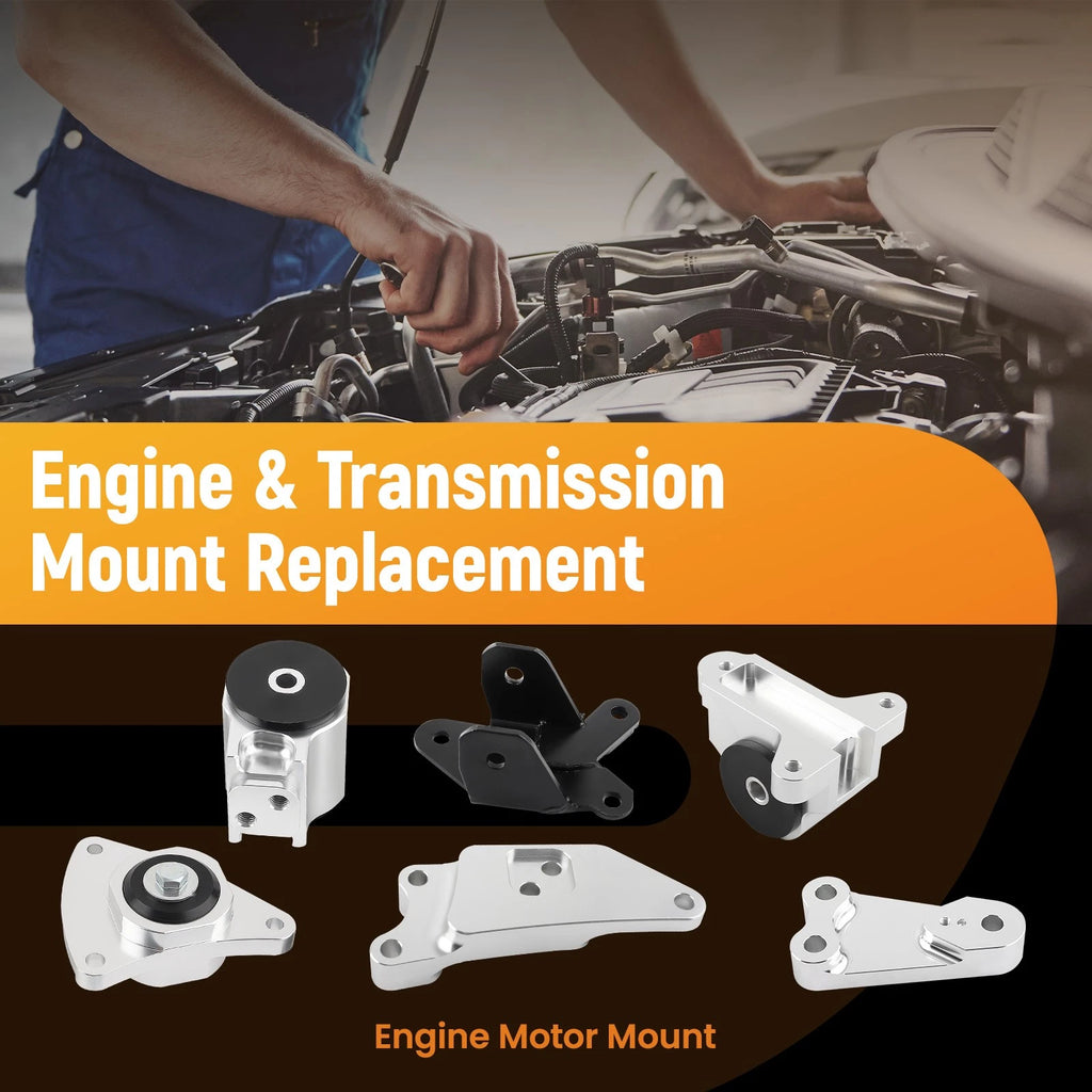 Engine Motor Mount Kit for Acura RSX (2002–2006) & Honda Civic SI HB (2002–2005)