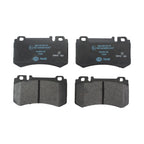 Set of 4 Hella Rear Low-Met Disc Brake Pads for Mercedes Benz C215 W219 W220