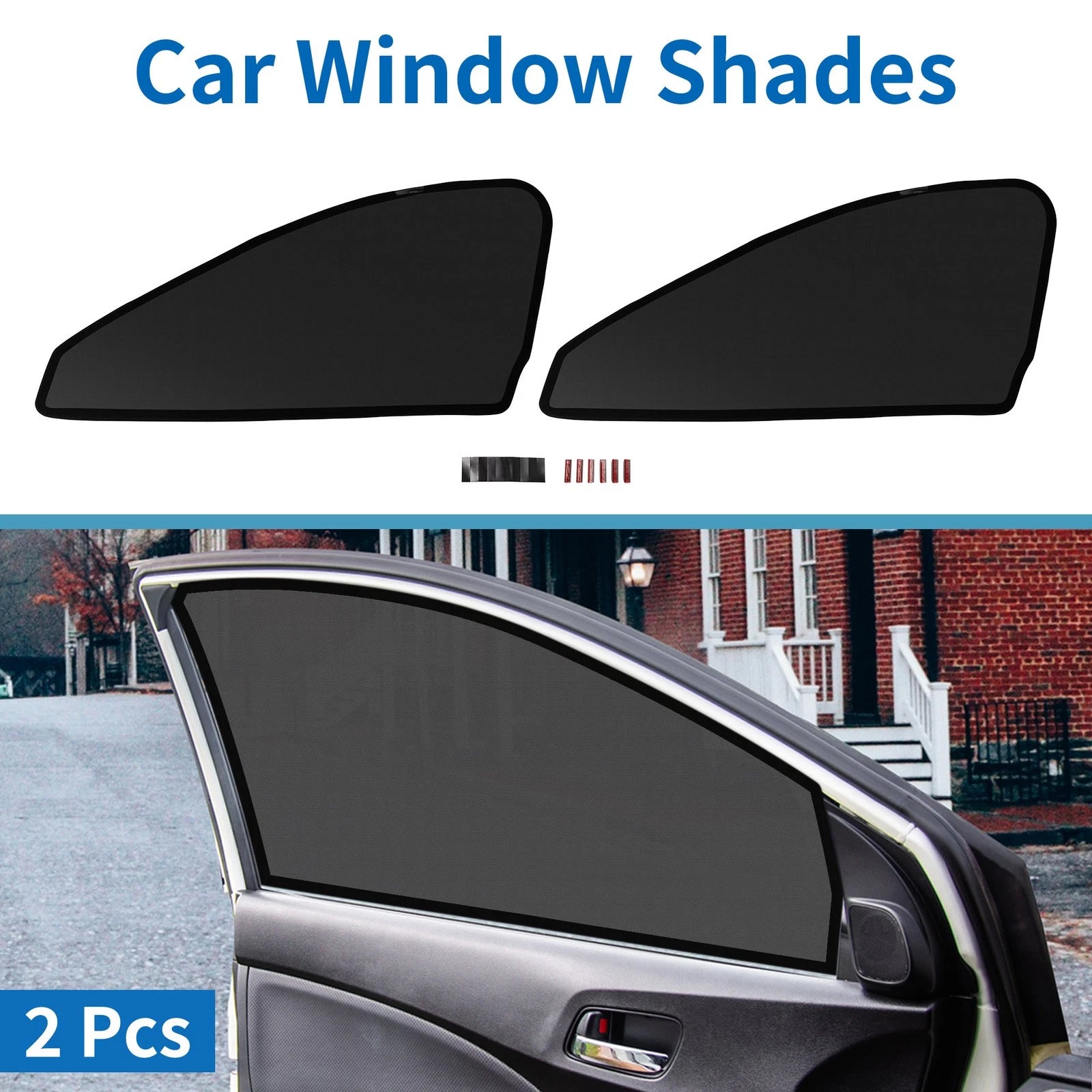 Car Window Cover for Mazda CX-8 (2017–2023) Net Black
