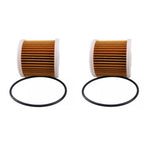 Set of 2 Fuel Filters for Honda Outboard (90794-46911, 90794-46913, 90794-46871)