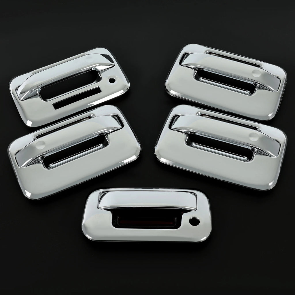Chrome Door Handle Covers Set of 4 for Ford F150 (2004–2014)