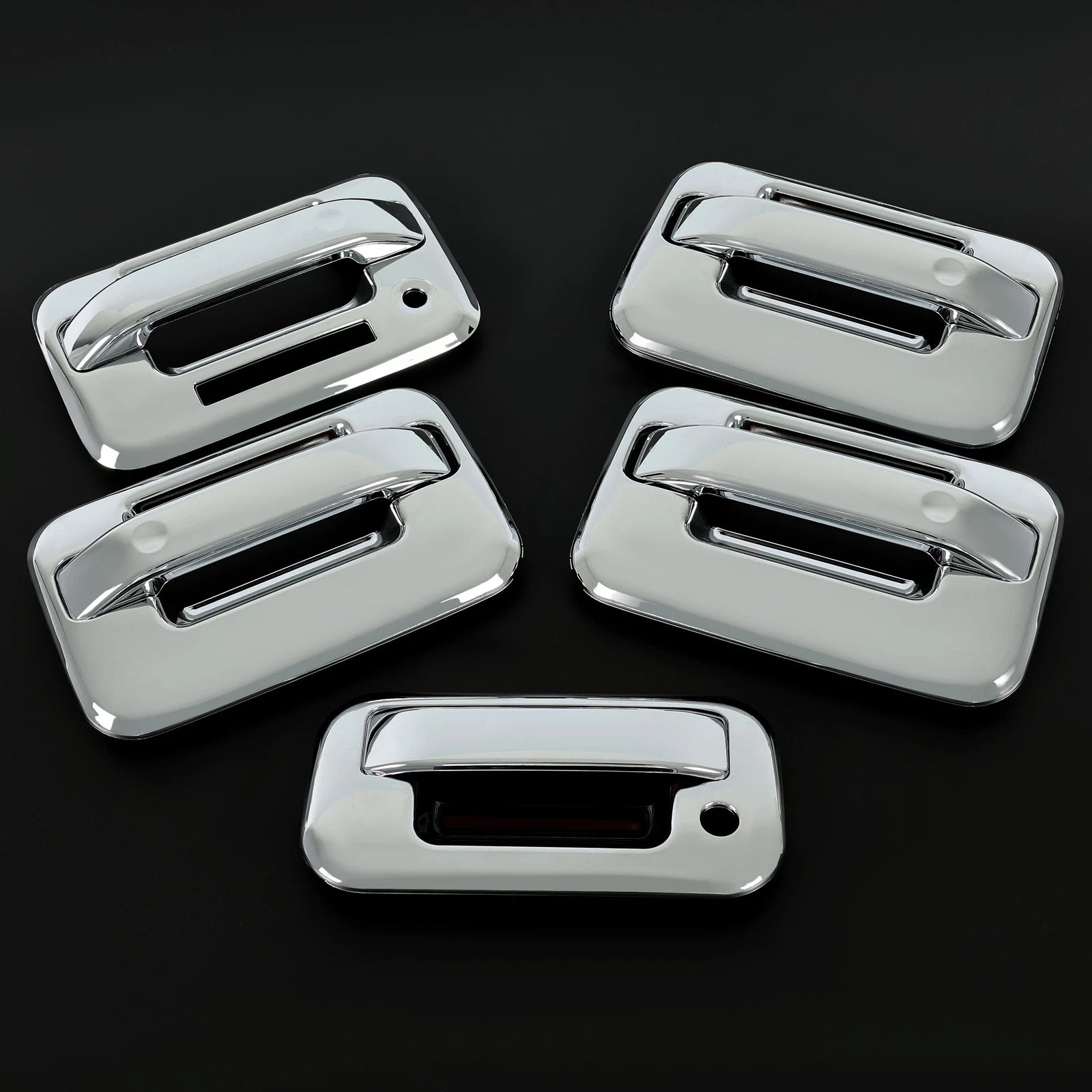 Chrome Door Handle Covers Set of 4 for Ford F150 (2004–2014)