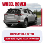 Set of 4 17" Wheel Skins for Toyota RAV4 (2013-2018)