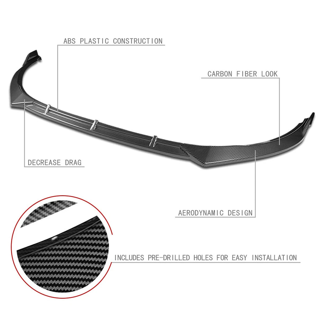Front Bumper Lip Under Panel Diffuser for Kia Optima SX/Hybrid (2011–2013)