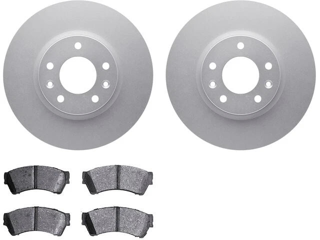 Front Brake Pad and Rotor Kit for Mazda 6 (2006–2013) RK425PR