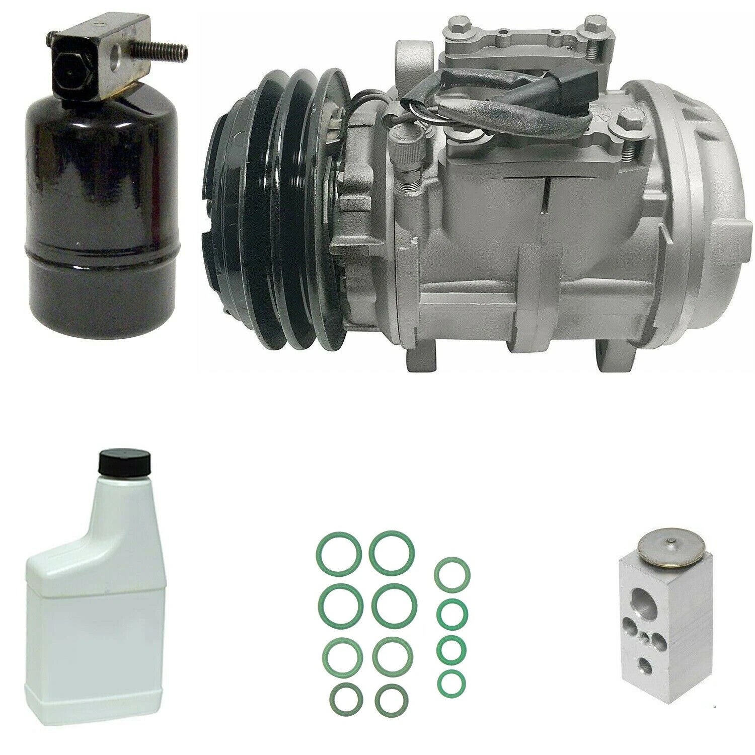 AC Compressor Kit Replacement for Nissan Navara D40 (2005-2015)