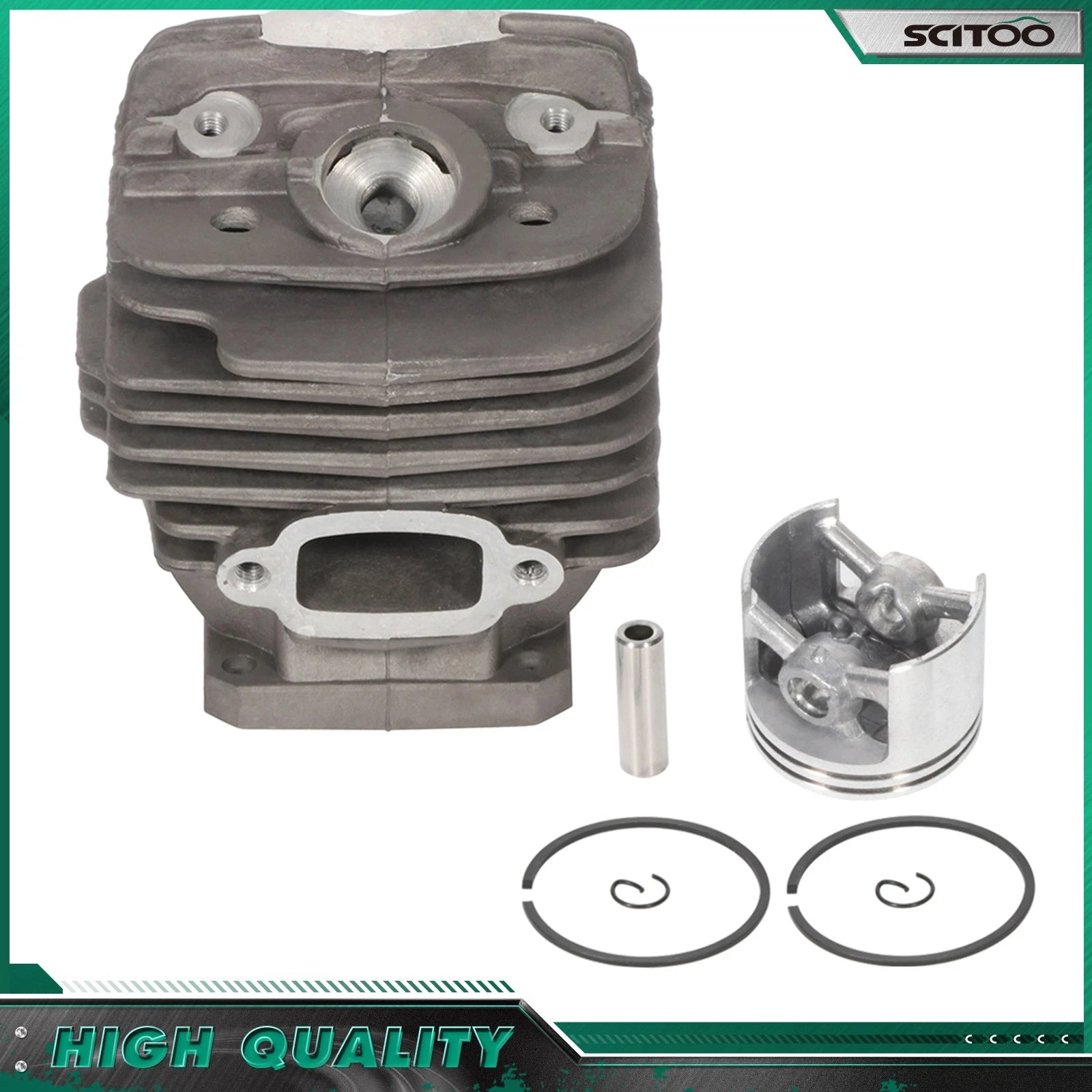 48mm Cylinder Piston Kit & Rings for Stihl MS340 MS360 (034 036)