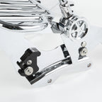 Sissy Bar Luggage Rack Backrest Docking Kit for Harley Touring (2014–2024) Chrome