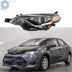 Headlight Left LH for Toyota Corolla CE L LE ECO (2017–2019) 81170-02D40