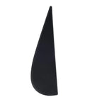 Left Door Side Mirror Triangle Flag Applique Black for Jeep Wrangler JK (2007–2018)