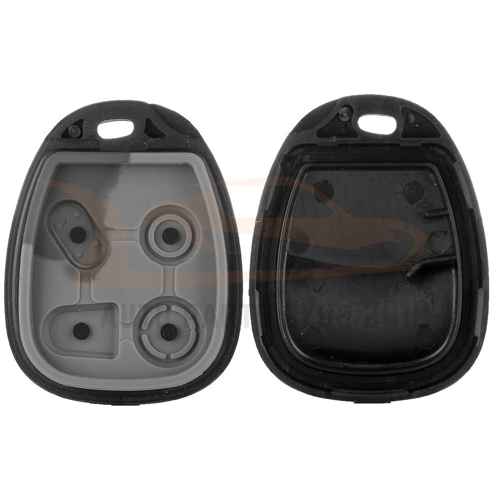 2X Keyless Key Fob Remote Case Shell for Chevrolet Blazer Corvette (2002–2005)