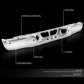 Set of 2 OE Style Chrome Rear Bumper Face Bars for Toyota Tundra (2007–2013)