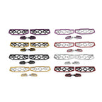 Driver Passenger Floorboard Foot Pegs for Harley Road King Heritage