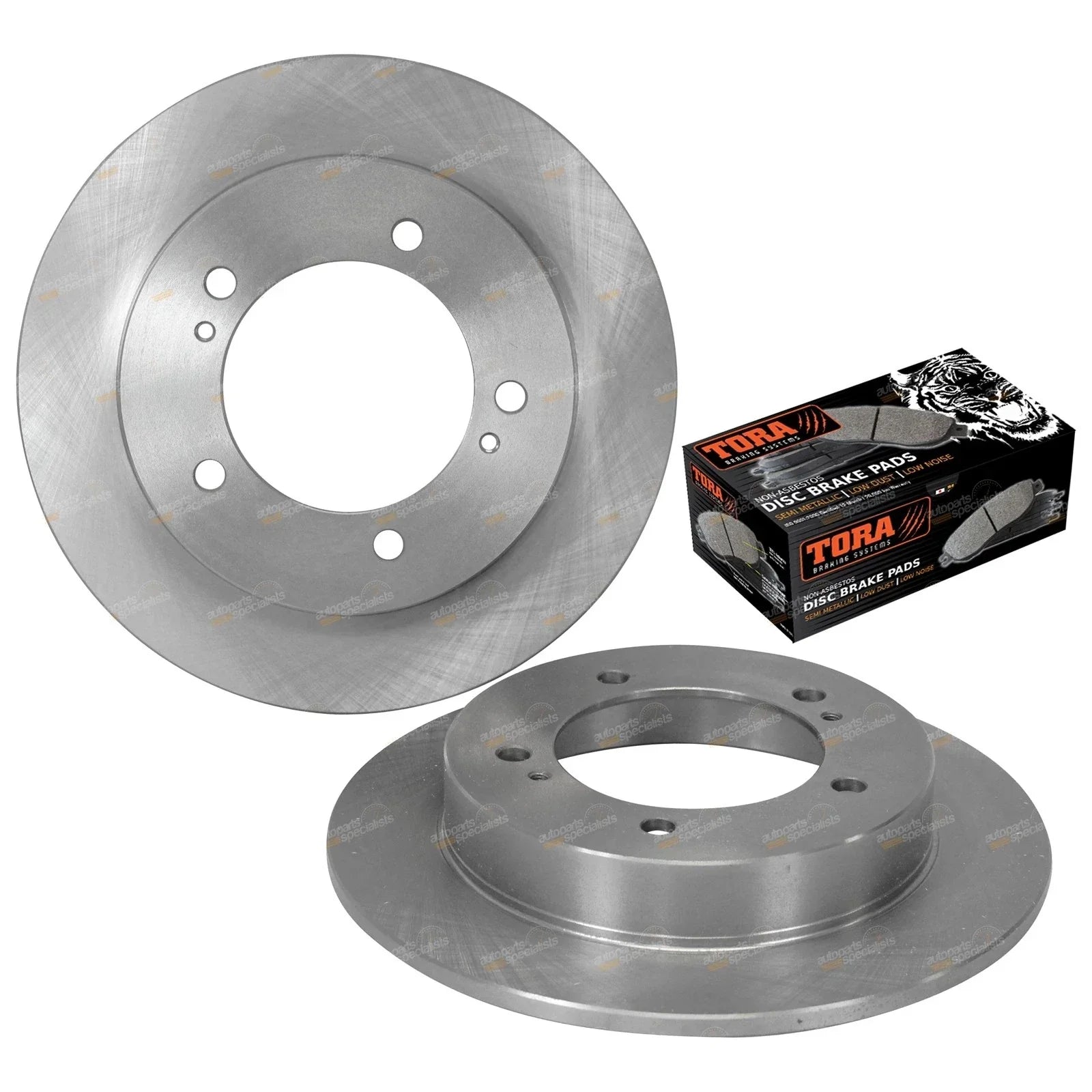 Front Disc Rotors + Brake Pads for Sierra SJ80 (1996 - 1998)