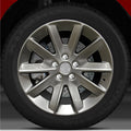 18x7.5 Factory Wheel (Hyper Sparkle Silver Black Base) For 2009-2012 Ford Flex