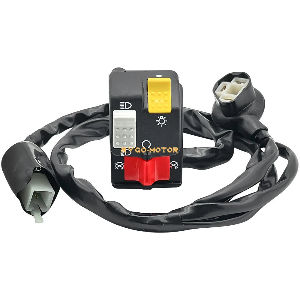 Handlebar Kill Switch Start Stop Headlight for Honda TRX250X (1987–1992)