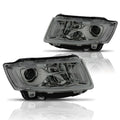 Projector Headlights for Jeep Grand Cherokee (2014–2016) - Clear Side Corner Smoked