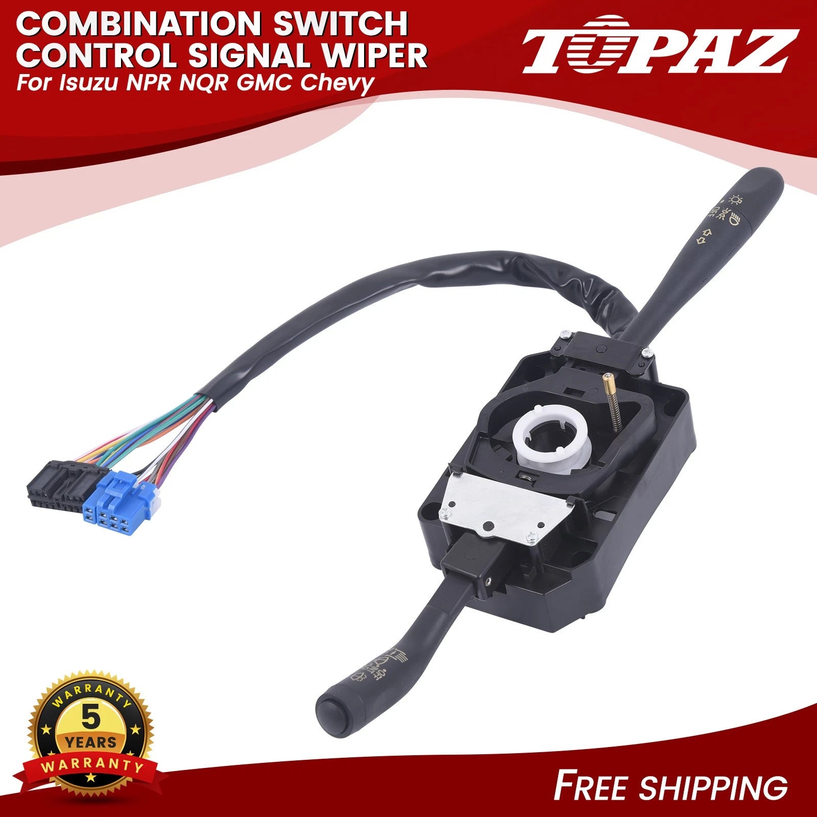 Combination Switch for Isuzu NPR NQR GMC Chevy (2000–2009)